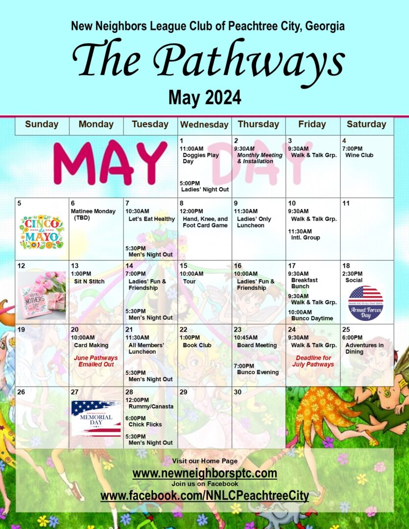 202405 May Calendar Page